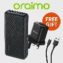oraimo Traveler 12 20000mAh 12W Power Bank + Oraimo OCW-U37SP+M53 Cannon 3 Mini Charger 6W powerbank.webp