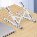 New Arrivals Bensoo Foldable Laptop Holder / ABS Plastic Laptop Stand Tablet Holder Mounts Portable Notebook Laptop Mounts Support Base Holder Adjustable Riser Cooling Bracket