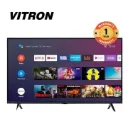 VITRON 32" INCH BLUETOOTH TV HTC3200S,FRAMELESS 32 Inch Smart Android 11.0 TV Inbuilt Decoder HDMI USB Ports,Netflix,Youtube, APPSTORE 14 MONTHS WARRANTY+ 4 EXTRA GIFTS