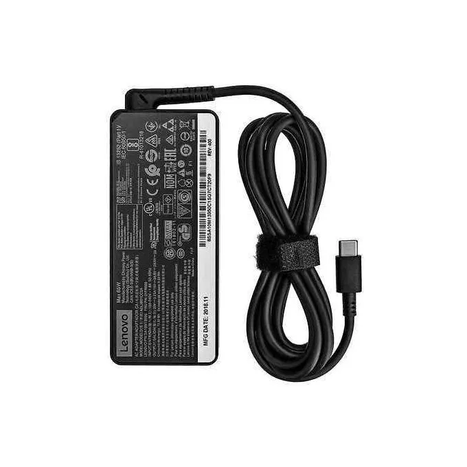 Lenovo Laptop Charger-65w USB Type-C AC Adapter With Power Cable Complete