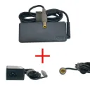 Lenovo yellow pin,yellow square and type-c Laptop Charger, 20V 3.25A with Power Cable - Portable AC Adapter for Laptops