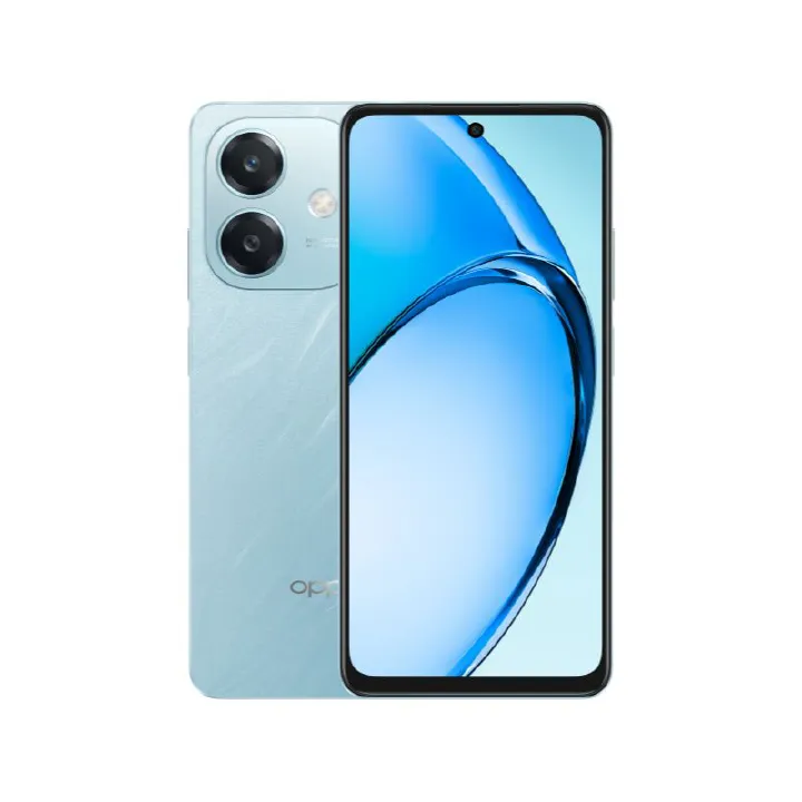 Oppo A3x 4G RAM: 4GB Internal Memory: ,128GB Display: 6.67 inches, IPS LCD OS: Android 14, ColorOS 14 Chipset: Octa-core, Qualcomm Snapdragon 6s Gen 1 (128GB)