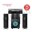 Vitron 3.1CHV641 X-Bass Home Theatre System with Remote Control BT Speaker System AC/DC Subwoofer Home Audilo System USB SD MP3 FM Radio 10000W