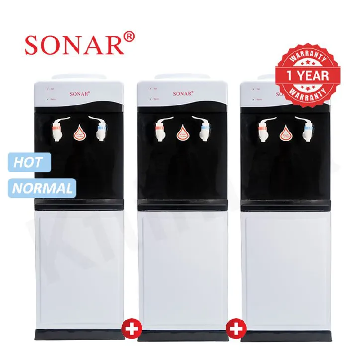 Sonar Top Loading Hot and Normal Standing Water Dispenser with Storage Cabinet for Business and Home Energy Saving Household Appliance JY-001 28*28*84 cm