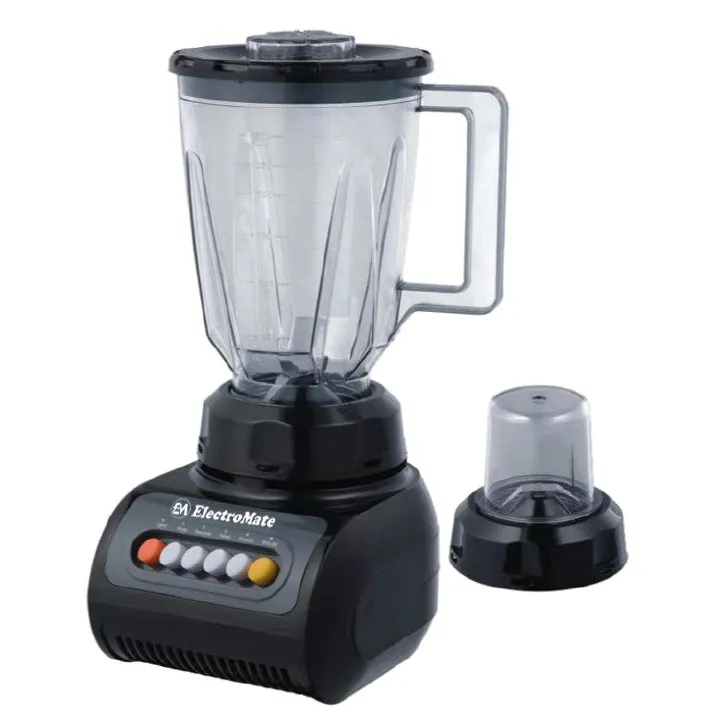 EM Blender 2-in-1 ElectroMate 1.5L Blender Classic Juicer & Grinder with Multifunctional Jug, Bottle, and Garlic Processor ElectroMate BD02