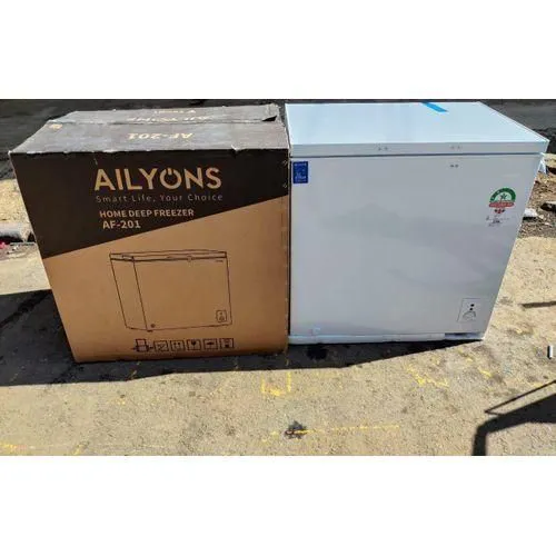 200 LITRES AILYONS DEEP FREEZER, 100% CFC-free, making it environmentally friendly, Low noise level for a quieter environment, Easy to clean interior and exterior.
