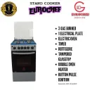 Eurochef 50*55 Free Standing 3 Gas Burner +1 Electric Cooker With Eectric Oven EG55 CLEARANCE SALE !!!!