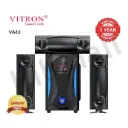 Vitron 3.1CH X-Bass Home Theatre System with Remote Control V643 Bluetooth Woofer Speaker System Subwoofer Home Audilo System USB SD MP3 FM Radio 10000W