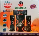 MUSIMAX LM-1108 3.1-CHANNEL HOME THEATER SPEAKER SYSTEM WITH POWERFUL 12000W PMPO