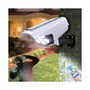 LED Simulation Monitoring Security Solar Motion Sensor Lamp