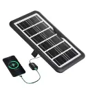 CcLamp USB Solar Charger Portable USB Solar Panel Charger 3.8W Solar Power Panels For Camping Hiking Travel Outdoor Mobile Phone