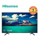 Hisense 32A3KKEN,FRAMELESS , Hisense 32" inch LED Television Digital TV A3 Series Dolby Digital PLUS Inbuilt Decoder Natural Wide Color Enhancer HDMI USB