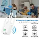 1200Mbps 5Ghz/300Mbps Wireless WiFi Repeater Booster 2.4G/5GHz Wi-Fi Signal Amplifier Extender Network Wlan WiFi Repetidor 