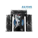 AILYONS ELP3611K 3.1CH Multimedia Speaker System Home Theater Subwoofer With Bluetooth () (1YR WRTY)