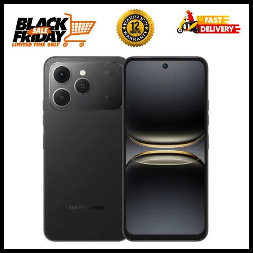 Tecno Spark 40 128GB/256GB + UpTo 8GB/16GB EXTENDED 6.67'' Camera 50MP Main Camera 45W Super Charging 5200mAh smartphone.+ FREE (128GB)