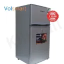 Volsmart 108L Double Doors VL-BCD108 Fridge Freezer Energy Saving Refrigerator with Lock and Keys